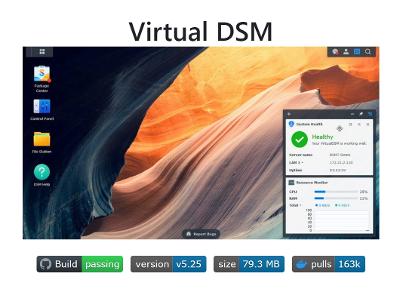Docker安装Virtual DSM群晖NAS系统