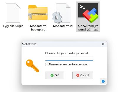 MobaXterm终端软件打开密码重置教程