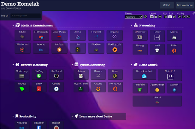 Docker安装Dashy个性化应用服务导航页