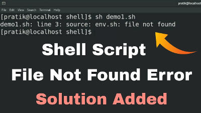 Linux执行shell脚本提示找不到文件required file not found