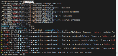 Linux云服务器apt update失败，无法PING通外网。